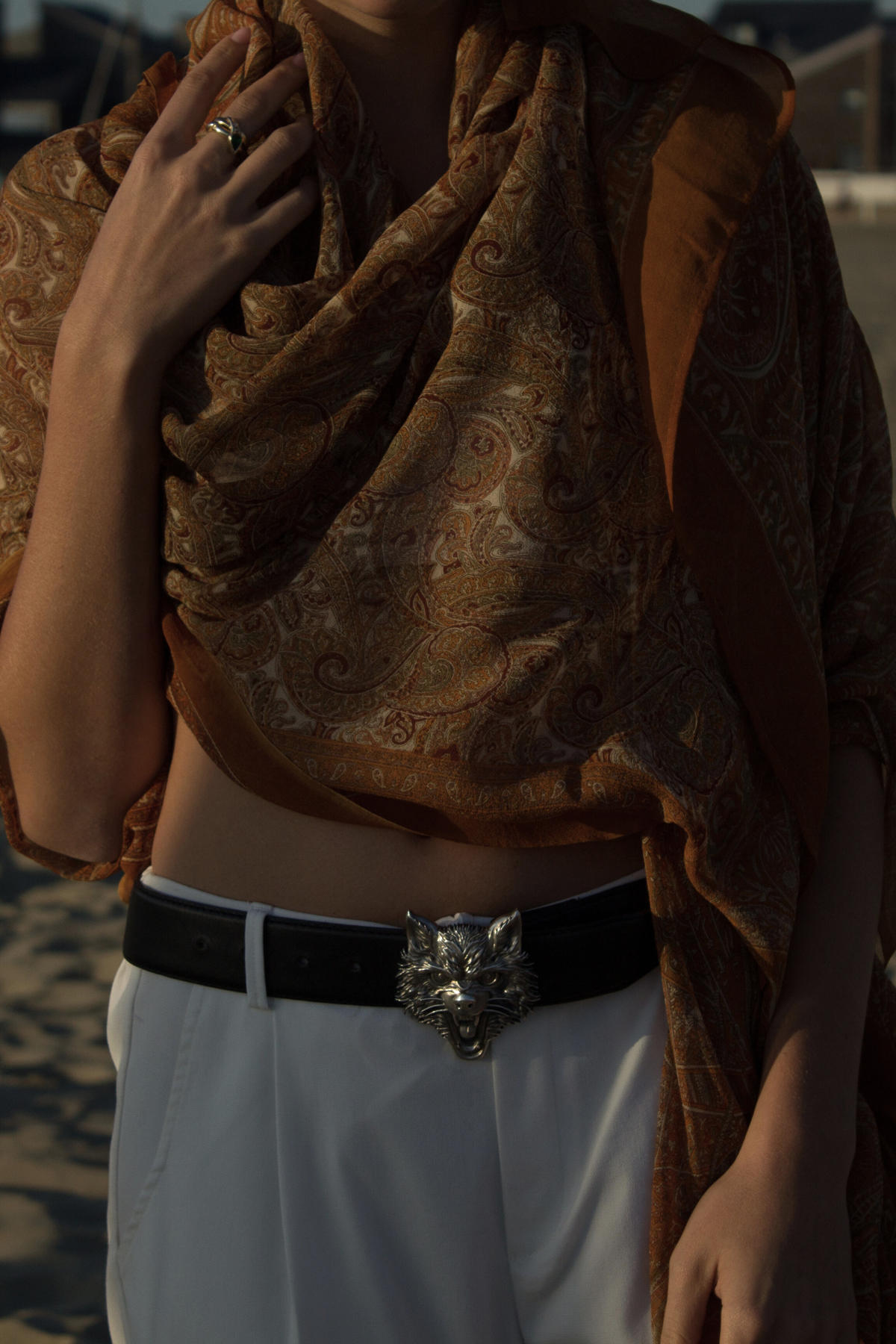 Lupae Buckle in Jet Black