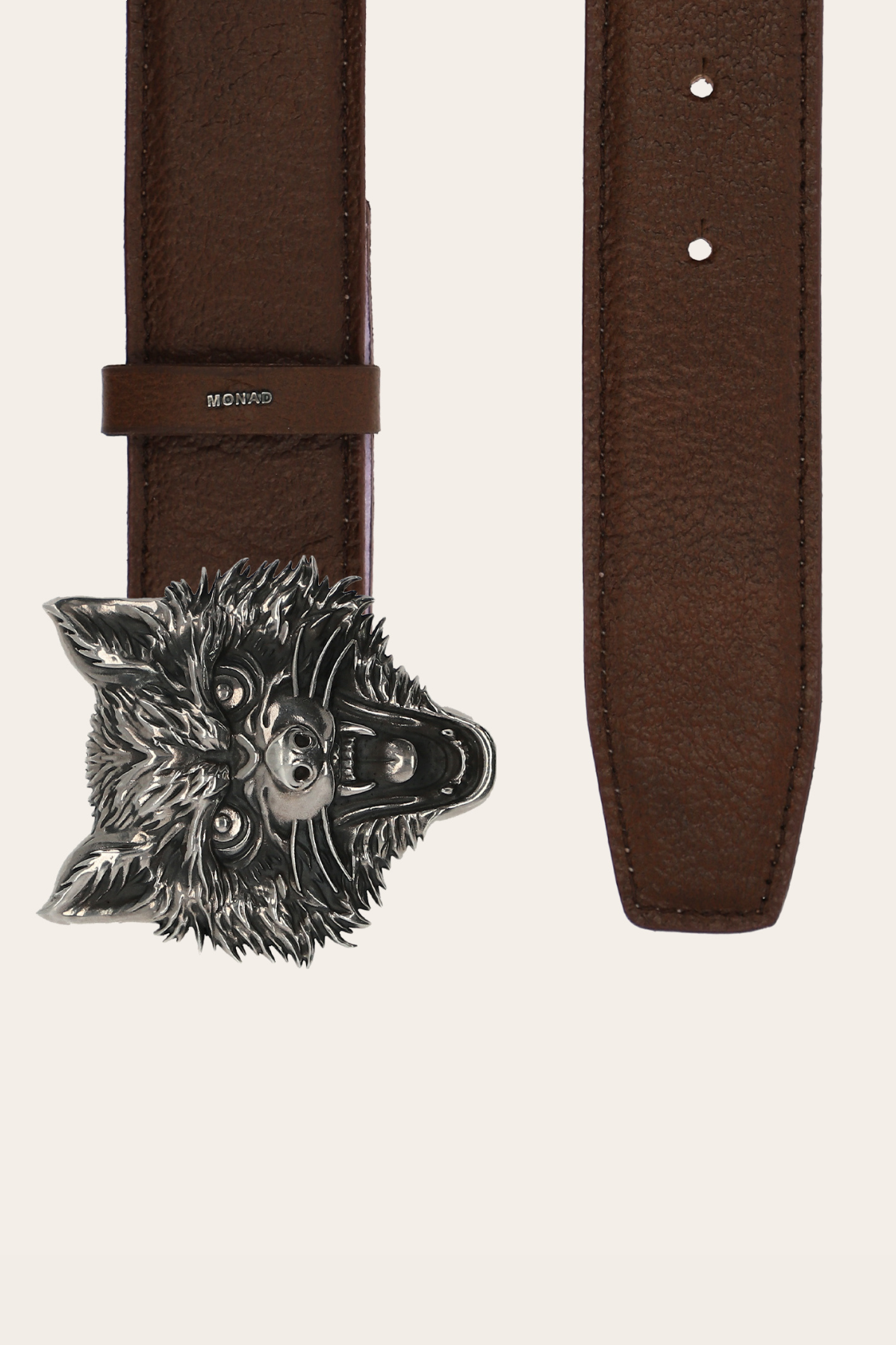 Lupae Buckle in Brown Oak