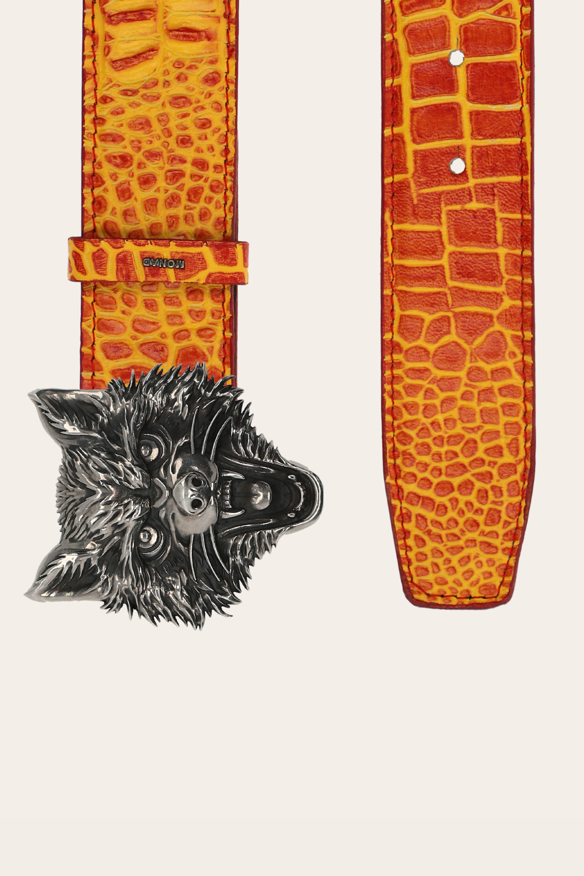 Lupae Buckle in Duo-Croc