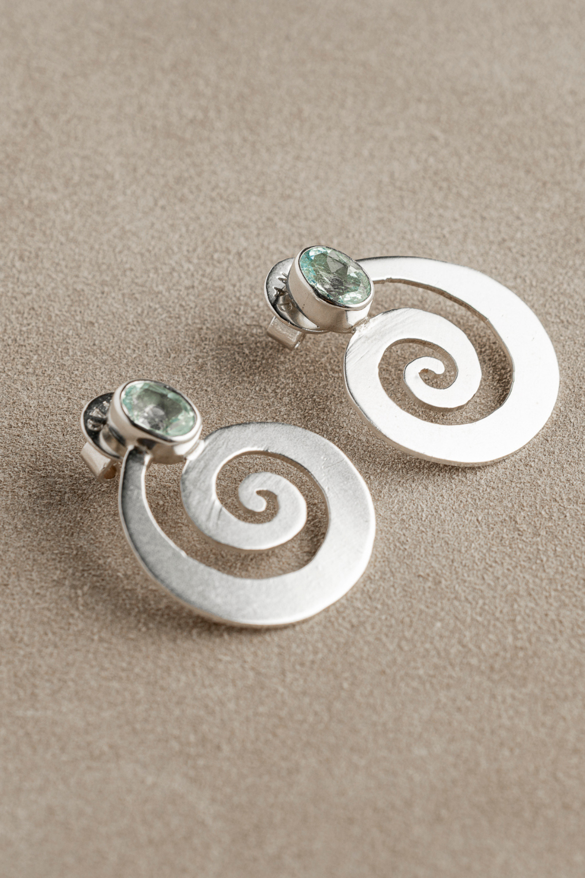 Calder Earings - Aquamarine