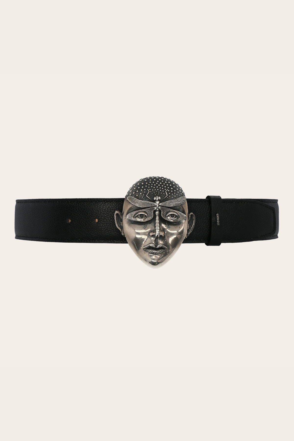 The Insignia Belt Buckle by Gerardo Castañeda in Jet Black