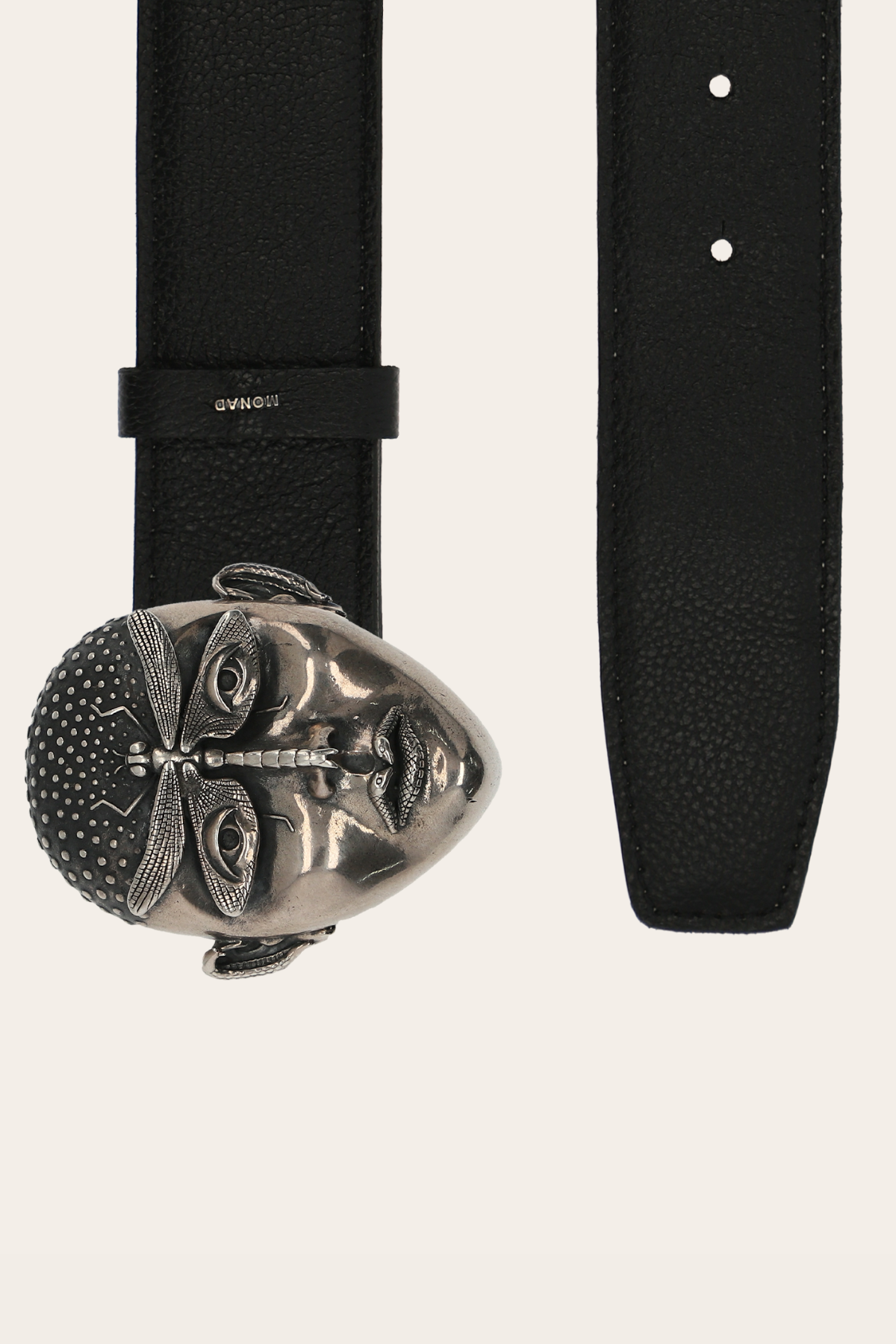 The Insignia Belt Buckle by Gerardo Castañeda in Jet Black
