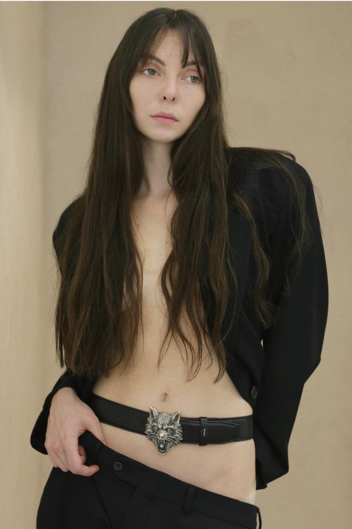 Lupae Buckle in Jet Black